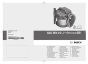 Bosch Professional GAS 18V-10 L Original Instructions Manual