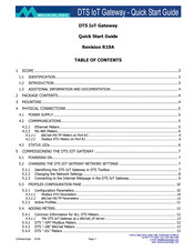 Measurlogic DTS IoT Gateway Quick Start Manual