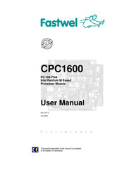 Fastwel CPC1600 User Manual