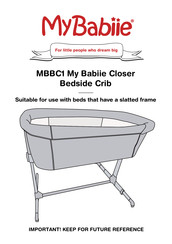 MyBabiie MBBC1 Instructions Manual