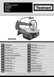 Toolson DKS1600 Translation From The Original Instruction Manual