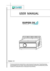 CR Laser SUPER-3S User Manual