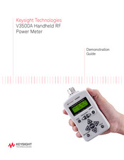 Keysight Technologies V3500A Demonstration Manual