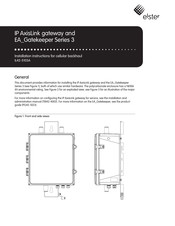 Elster EA_Gatekeeper 3 Series Installation Instructions Manual