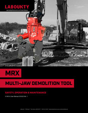 Labounty MRX200 Safety, Operation & Maintenance