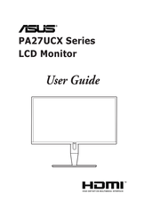 Asus PA27UCX Series User Manual