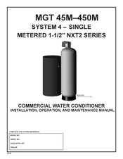 MARLO MGT 30M Installation, Operation And Maintenance Manual