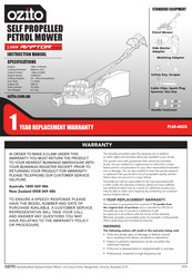 Ozito Lawn Raptor PLM-480S Instruction Manual
