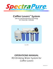 SpectraPure Coffee Lovers System CLS-90 Operation Manual