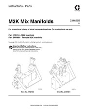 Graco M2K 24W861 Instructions - Parts Manual