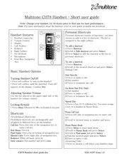 Multitone CH78 Short User Manual