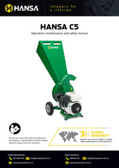 Hansa C5 Operation, Maintenance And Safety Manual