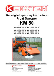 Kersten KM 19050 H-ABR 50 Operating Instructions Manual