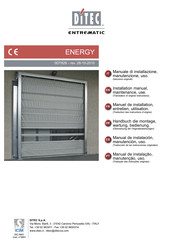 DITEC Entre Matic ENERGY Installation Manual