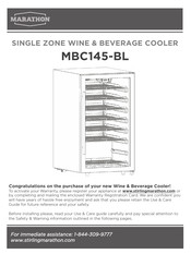 Marathon MBC145-BL Manual