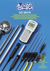 Delta OHM DO9847 Manual