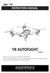 Juguetronica VR AUTOFLIGHT Instruction Manual
