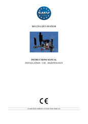 smv MULTI-LIFT SYSTEM Instruction Manual