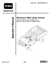 Toro Workman 07235 Operator's Manual