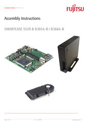 Fujitsu D3654-B Assembly Instructions Manual