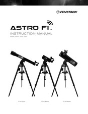 Celestron ASTRO FI 22201 Instruction Manual