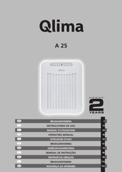 Qlima A 25 Operating Manual
