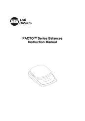 SLS PACTO Series Instruction Manual