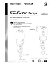 Graco Dura-Flo Reduced Icing Quiet King Instructions-Parts List Manual
