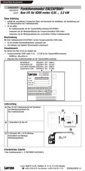 Lenze E82ZMFB001 Instructions Manual