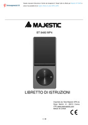 Majestic BT 8480 MP4 Instruction Manual