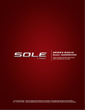 Dyaco Canada Sole Fitness 16208983520 Owner's Manual