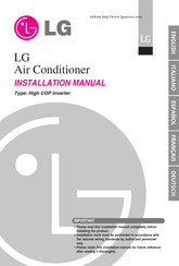 LG UU21WH Installation Manual