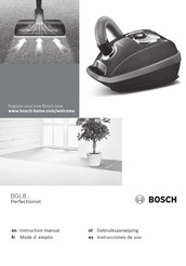 Bosch Perfectionist BGL8 Series Instruction Manual