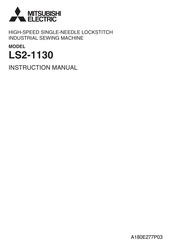 Mitsubishi Electric LS2-1130 Instruction Manual
