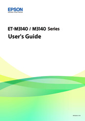 Epson ET-M3140 Series User Manual