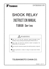 Tsubaki TSBSB10 Instruction Manual