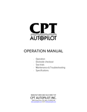 CPT AUTOPILOT Wheel Pilot Operation Manual