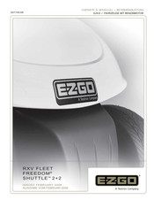 Textron E-Z-GO RXV Shuttle 2+2 Owner's Manual