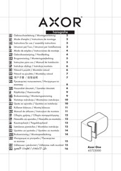 Hans Grohe Axor One 45723000 Instructions For Use/Assembly Instructions