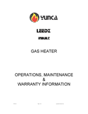 Yunca Gas LEEDZ INBUILT Operations, Maintenance & Warranty Information