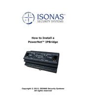 Isonas PowerNet IP-Bridge-2 How To Install