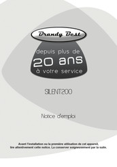Brandy Best SILENT200 Instruction Manual