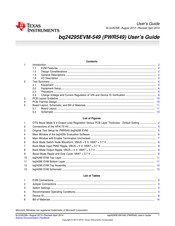 Texas Instruments bq24295EVM-549 User Manual
