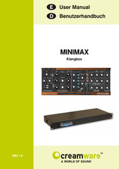 CreamWare MINIMAX Klangbox User Manual