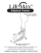 Lifemax BR1820 Assembly Manual / Owner's Manual