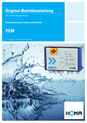 Homa PCM25-D+HS Original Instruction Manual