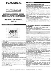 Datalogic TH Series Instruction Manual