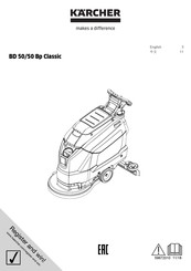 Kärcher BD 50/50 Bp Classic Manual