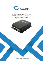 Ursalink UG85 Quick Start Manual