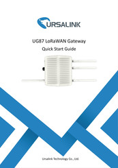 Ursalink UG87 Quick Start Manual